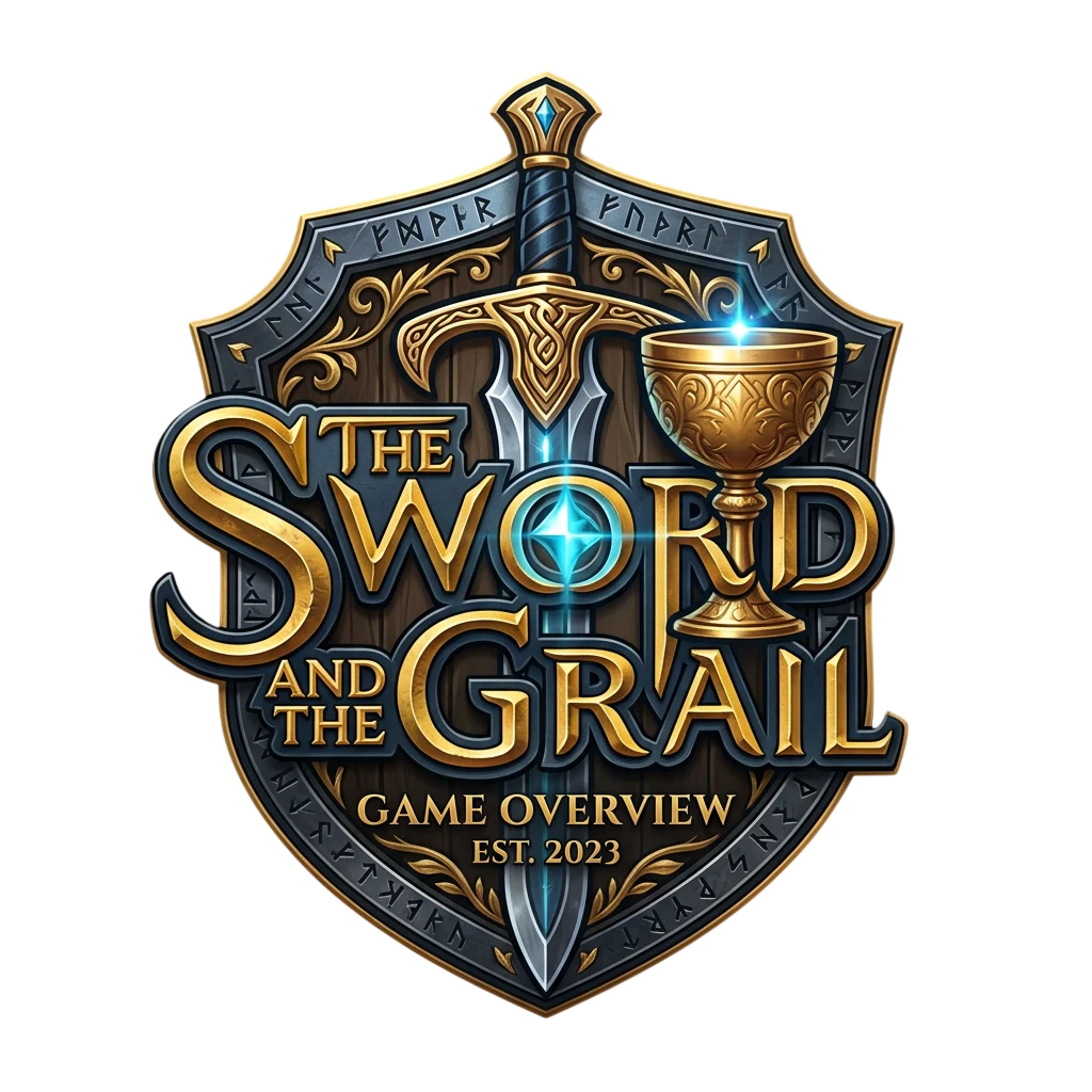 The Sword and The Grail Slot site logo