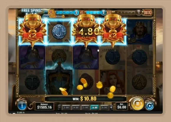 The Sword and The Grail Slot Main image
